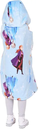 Vista 3 de Disney Frozen and Minnie Mouse Way - Sudadera grande con capucha para niñas, sudadera de gran tamaño con capucha