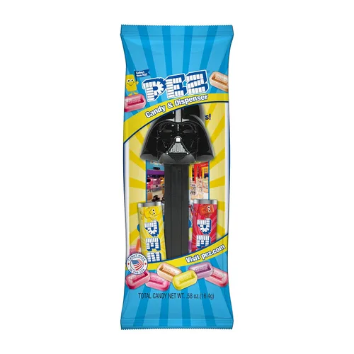 Vista 2 de PEZ Candy Star Wars, dispensadores surtidos, 0.58 onzas (paquete de 12)