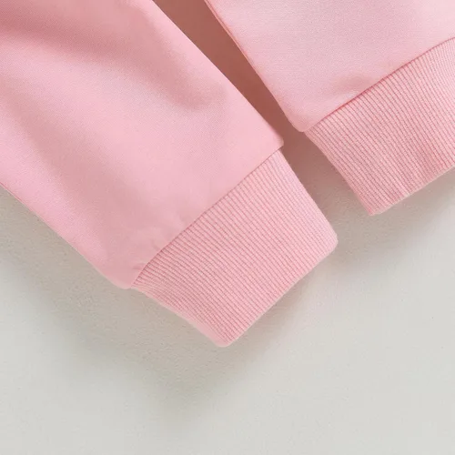 Vista 39 de GOOCHEER Conjunto de ropa de manga larga para niña pequeña, camisa y pantalones para niña, conjunto de ropa de primavera, otoño e invierno