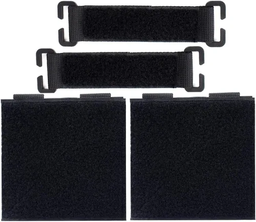 Vista 8 de Panel de parches táctico Molle con gancho y bucle, accesorio Molle para mochila, chaleco, insignia de bricolaje e insignia