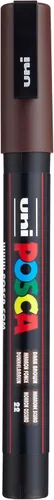 Vista 6 de uni-ball POSCA PC-3M - Rotulador fino, color negro azul Glitter