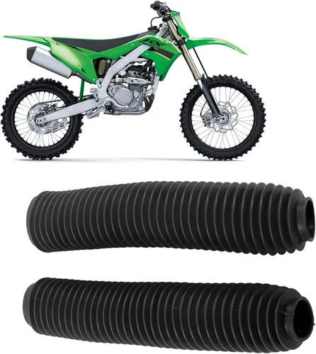 Vista 5 de Botas de choque, protector de horquilla delantera de 14.173 in de longitud, botas de choque de horquilla delantera para motocicleta, reemplazo