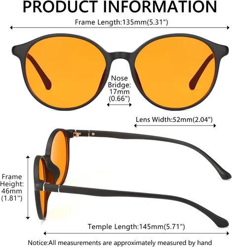 Vista 4 de LIKSMU Gafas de bloqueo de luz azul para computadora, juegos, TV, teléfono, gafas para dormir, mujeres y hombres, filtro profesional anti fatiga