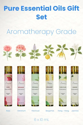 Vista 8 de Difusor de aceite esencial de alta calidad de 16.9 fl oz, humidificador ultrasónico de aromaterapia 5 en 1 y vaporizador de aroma con temporizador