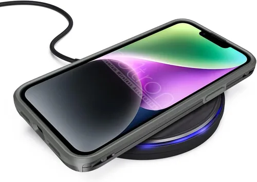 Vista 5 de BELTRON Combo de funda para iPhone 13/14, funda protectora delgada de agarre de cuerpo completo y clip giratorio para cinturón 3 en 1 Combo