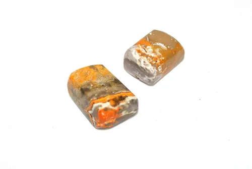 Vista 16 de Jet Amazonite - Piedra rodada de 3.53 oz aprox. de 0.75 a 1 pulgada con bolsa de terciopelo (Amazonita)