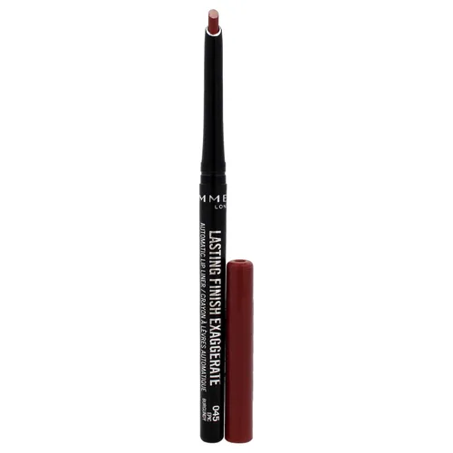 Vista 11 de Rimmel Lasting Finish Exaggerate - Delineador de labios automático, 45 Epic Burgandy (paquete de 2)