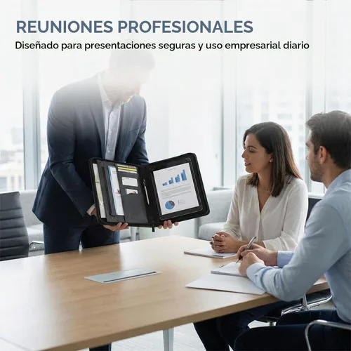 Vista 9 de Funda universal Padfolio – Organizador de tablet con soporte para bloc de notas – Compatible con iPad 10ª 11ª generación, iPad Pro 11, iPad 7 8 9