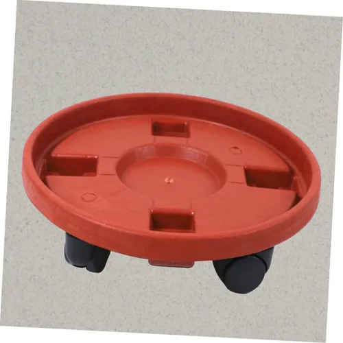 Vista 6 de Levemolo Bandeja universal para maceta de 11.8 in, base extraíble para macetas de jardín Plastic Foundation, Stable Support for Flower Tubs and