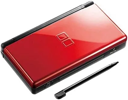 Vista 2 de Nintendo DS Lite Crimson Black (Renewed)