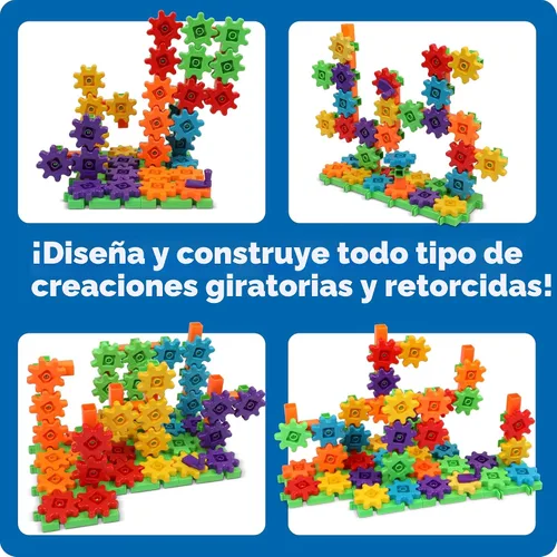 Vista 6 de Learning Resources: set de engranajes de juguete