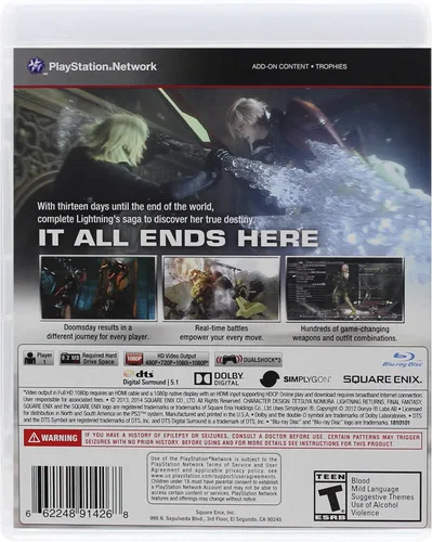 Vista 2 de Square Enix Final Fant XIII W DLC Insert (91426)