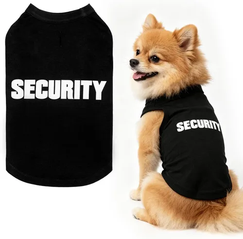 Vista 35 de BINGPET Bad to The Bone - Camiseta de algodón suave para cachorros, transpirable, ligera, para disfraz de perro, chaleco sin mangas, lavable a