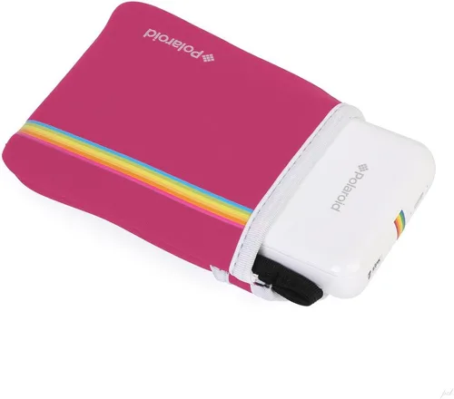 Vista 3 de Zink Polaroid - Funda de neopreno para cámara instantánea Polaroid Snap & Snap Touch (rosa)