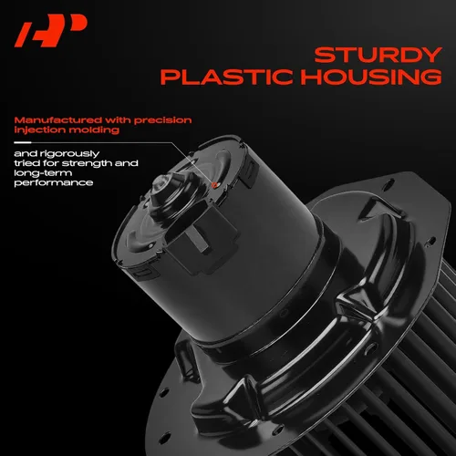 Vista 5 de A-Premium Motor soplador de calefactor delantero HVAC compatible con Ford F-150, F-250, F-350, Bronco, F-450 Super Duty, F Super Duty - Reemplazar #