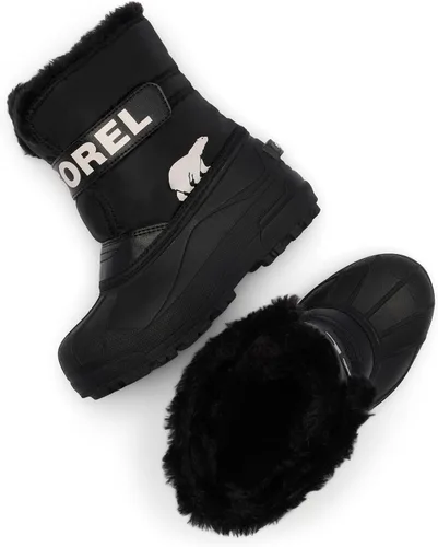 Vista 6 de SOREL Bota Snow Commander para niños pequeños negro (Black/Sea Salt)