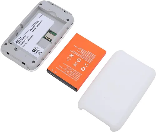 Vista 8 de Drfeify Enrutador portátil, punto de acceso móvil WiFi 4G LTE, velocidad de 300 Mbps, ranura para tarjeta SIM, para viajes y negocios