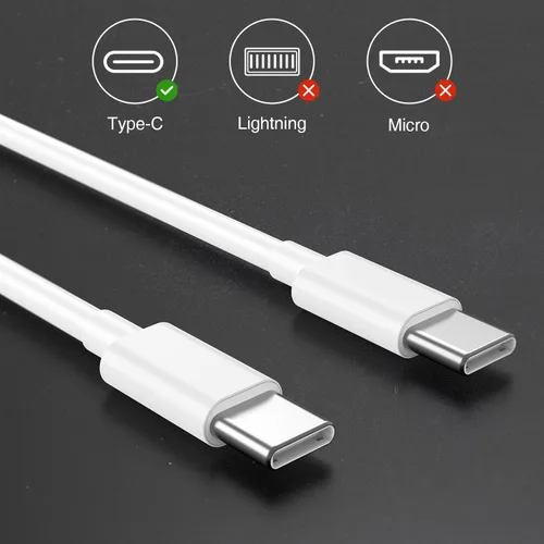 Vista 5 de Cable USB C a USB C para Apple iPhone 17/16/15, 3 pies, paquete de 2 cables de carga rápida tipo C para iPhone 17/16/15 Pro Max, iPhone16e MacBook