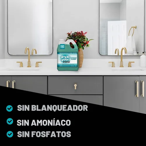 Vista 7 de Simple Green Limpiador de baño profesional 1 galón