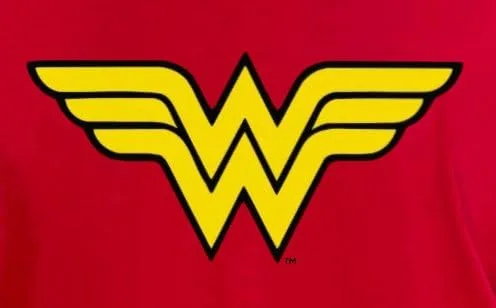 Vista 4 de DC Comics Wonder Woman - Camiseta de talla grande con logotipo estampado gráfico de disfraz 100% algodón