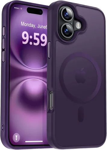 Vista 52 de MOCCA - Funda magnética resistente para iPhone XR de 6.1 pulgadas, compatible con MagSafe, funda con protección contra caídas de grado militar