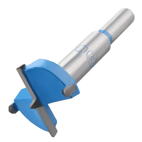 Vista 13 de Utoolmart Forstner Brocas de corte de madera de carburo cementado de 0.906 in, cortador de sierra de agujero para carpintería de mango redondo