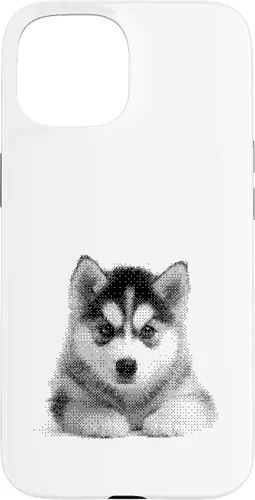 Vista 6 de Cute Siberian Husky for Dog Mom and Paw Parents Case for iPhone 16