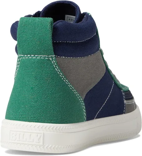 Vista 5 de BILLY Footwear Zapatillas altas para niños de calle para niños, parte superior de lona, cuello acolchado, plantilla acolchada