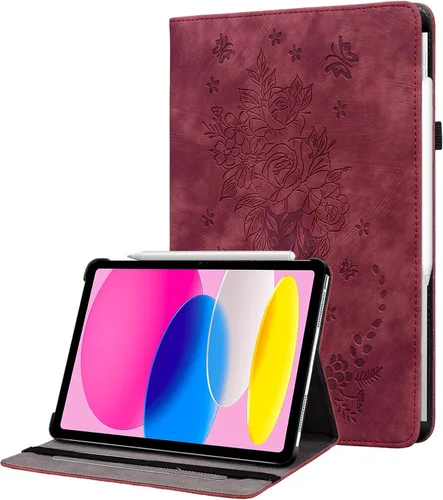 Vista 37 de Funda para iPad Air 3ª Generación 2019/iPad Pro 10.5 Pulgadas 2017, Cubierta de Cuero PU Plegable Multi-Ángulo con Auto Despertar/Dormir y Soporte