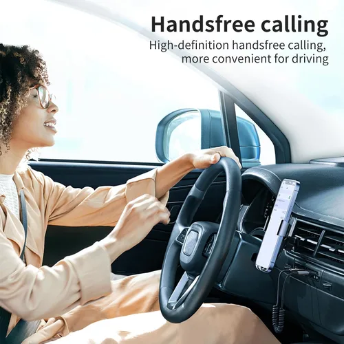 Vista 6 de Mcdodo Adaptador Bluetooth auxiliar 5.3 con micrófono incorporado calidad de CD Transmisión 10M Receptor Bluetooth USB 2.0 a 0.138 in Kit de coche