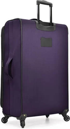 Vista 12 de U.S. Traveler Aviron Bay - Equipaje extensible con ruedas giratorias, Color verde azulado.), US08125E23