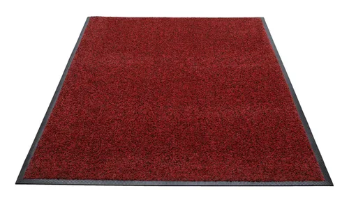 Vista 22 de Guardian Platinum Series Tapete Limpiador de Piso Interior, Goma con Alfombra de Nailon, 4'x17', Marrón