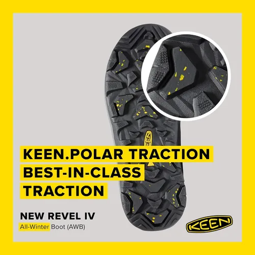 Vista 4 de KEEN Revel 4 Botas de nieve impermeables con aislamiento polar de altura media para mujer