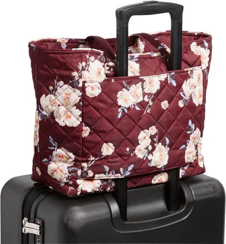 Vista 5 de Vera Bradley Bolsa de trabajo de sarga de alto rendimiento para mujer