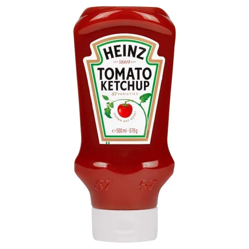 Vista 26 de Heinz Ketchup de tomate mezclado con chipotle, botella exprimible de 14 onzas