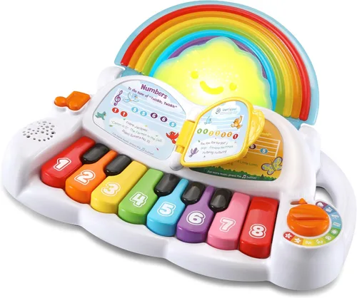 Vista 2 de LeapFrog Piano de luces arcoíris para aprender y tocar