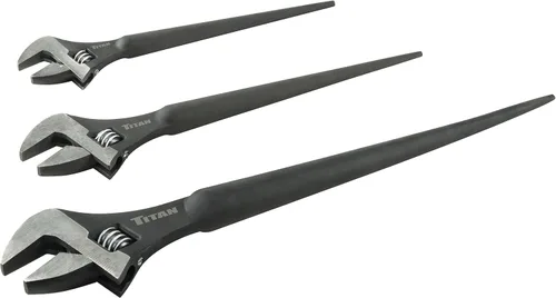Vista 7 de Titan 223 Llave de construcción ajustable, juego de 3 piezas