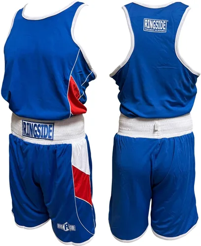 Vista 3 de Ringside Reversible RedBlue Boxing Competition Outfit for Adult and Youth