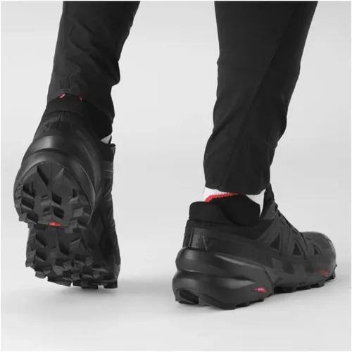 Vista 8 de Salomon Speedcross 6 NegroNegroPhantom 9.5 E - Ancho, NegroNegro