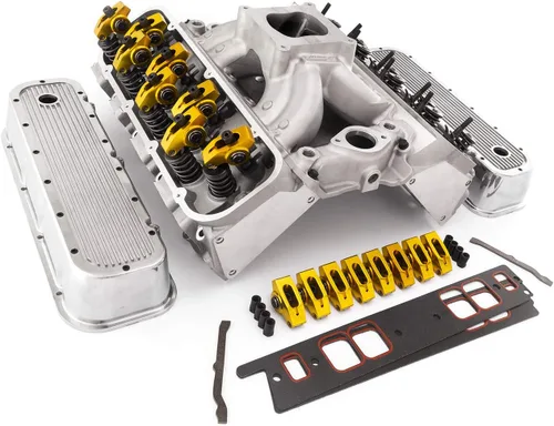 Vista 2 de Speedmaster PCE435.1067 Compatible con Chevy BBC 454 Hyd FT Cylinder Head Top End Engine Kit combinado