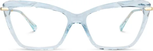 Vista 41 de Zeelool Gafas de bloqueo de luz azul ojo de gato de cristal para mujer Juliet VFP0270