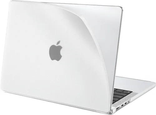 Vista 23 de BlueSwan Funda flexible para MacBook Air de 15 pulgadas, M5 M4 M3 M2 2026 Blanco congelado
