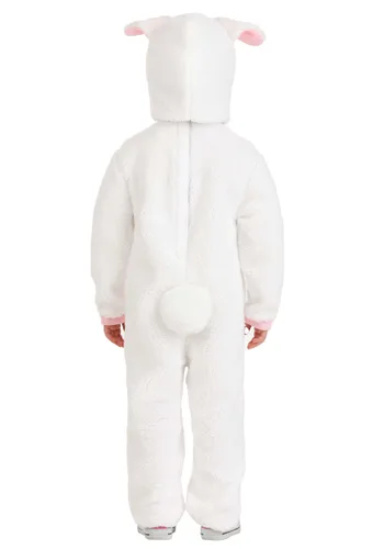 Vista 3 de Disfraz de Corderito para Niños Pequeños Multicolor