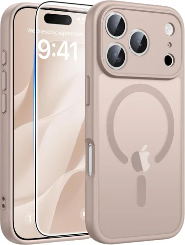 Vista 69 de FNTCASE para Samsung Galaxy Z Fold 7 Estuche Magnético: Funda de Teléfono Celular con Textura Mate Translúcida, Protección contra Caídas de Grado