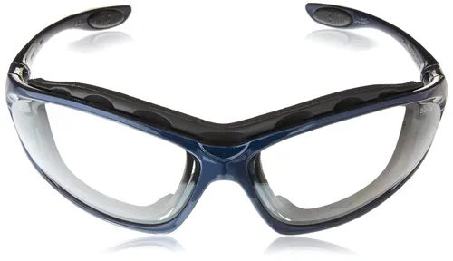 Vista 2 de Uvex Honeywell Home Uvex S0620X - Gafas de seguridad sísmicas color azul metálico con lente transparente antivaho