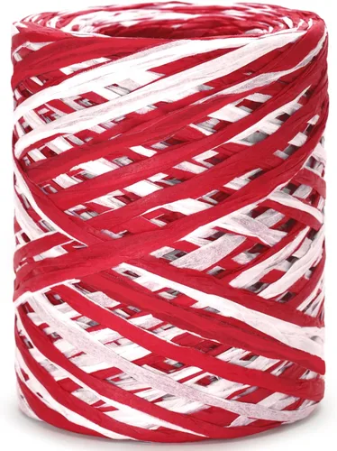 Vista 13 de Cordel de cinta de papel de rafia natural de 656 pies, cuerda de rafia de 1/4 de pulgada, cinta de papel de embalaje resistente para ramos de Marrón