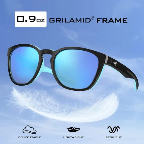 Vista 4 de KastKing Tazlina Polarized Sport Sunglasses for Men and Women, Ideal for Driving Fishing Cycling and Running,UV Protection