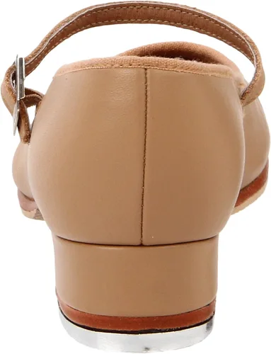 Vista 3 de Bloch Zapatos de cuero para mujer Dance Tap On, Bronceado