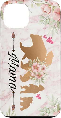 Vista 7 de Mama Bear & Cubs Design Phone Grip - Funda para iPhone 17 de 3 niños