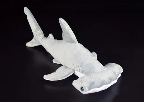 Vista 2 de TAMMYFLYFLY Hammerhead - Muñeco de peluche de tiburón marino